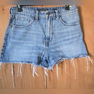 Lucky Brand Women's Light Wash Denim Cutoff Shorts